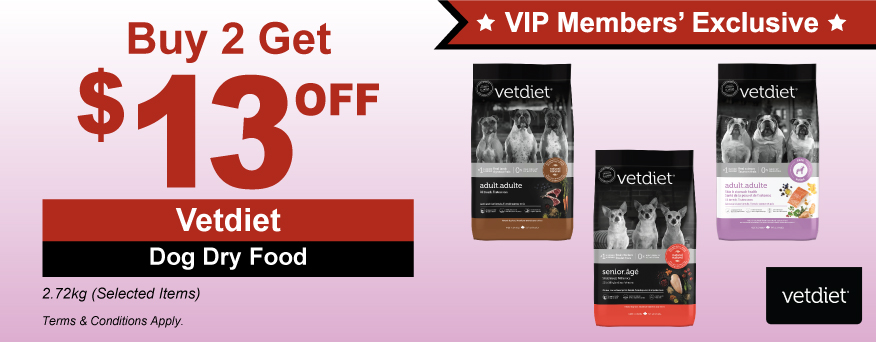 Vetdiet Dog Dry Food Promo